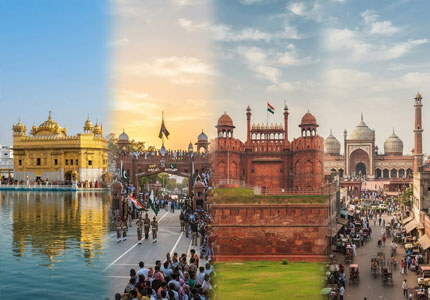 Taxi from Punjab Cities to Delhi